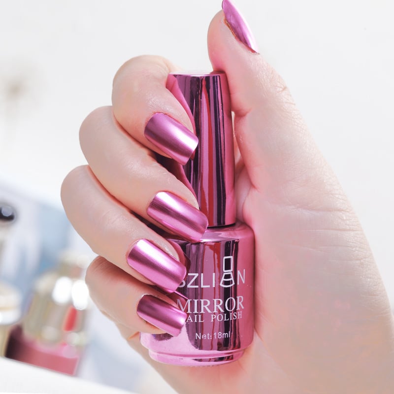 🥳2026 HOT SALE🥳💞50K+ SOLD!💅✨ 50% OFF! Glamorous Metallic Mirror Nail Polish – One coat gives stunning chrome shine. No base coat, no powder – just apply & go. High pigment, quick dry – a salon finish at home! 🪞💖