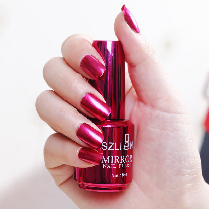 🥳2026 HOT SALE🥳💞50K+ SOLD!💅✨ 50% OFF! Glamorous Metallic Mirror Nail Polish – One coat gives stunning chrome shine. No base coat, no powder – just apply & go. High pigment, quick dry – a salon finish at home! 🪞💖