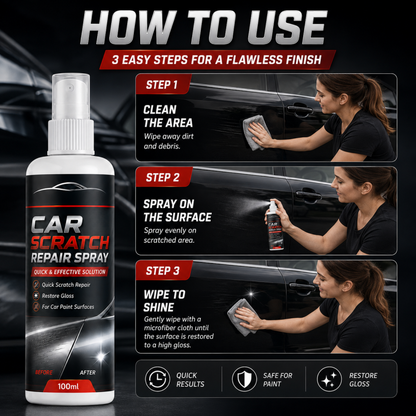 🥳2026 HOT SALE🥳💞50K+ SOLD!🚗✨ 50% OFF! Universal Car Scratch Repair Spray – Erases light scratches, swirl marks & scuffs fast. No body shop needed – restore your car’s gloss in minutes! 🛡️💨