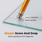 🥳2026 HOT SALE🥳💞50K+ SOLD!🔧💎 50% OFF! Professional Diamond Glass Cutter – Precision carbide tip, alloy handle & anti‑slip grip. Clean cuts on tiles, mirrors & thick glass – save on professional fees! 🛠️✨