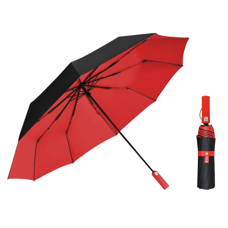 🥳2026 HOT SALE🥳💞50K+ SOLD! ☔💨 50% OFF! Windproof Compact Umbrella – 10 reinforced ribs flex in strong gusts without flipping. Water-repellent canopy sheds rain instantly – stay dry from your front door to the high street! 🏠🚶