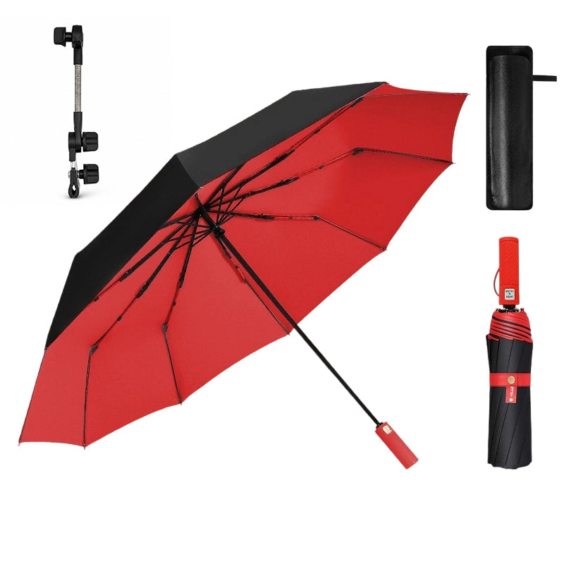 🥳2026 HOT SALE🥳💞50K+ SOLD! ☔💨 50% OFF! Windproof Compact Umbrella – 10 reinforced ribs flex in strong gusts without flipping. Water-repellent canopy sheds rain instantly – stay dry from your front door to the high street! 🏠🚶