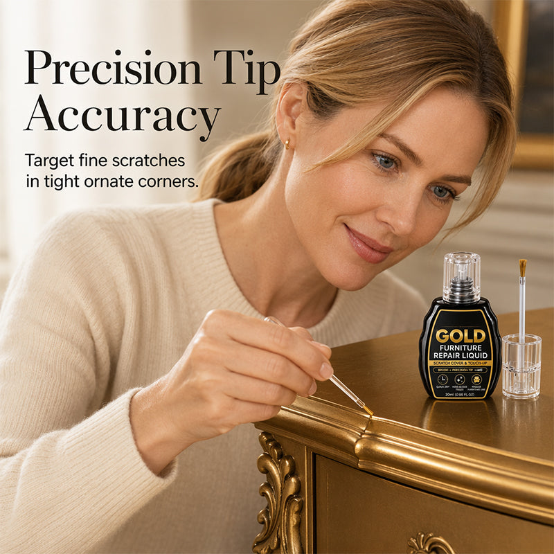 🥳2026 HOT SALE🥳💞50K+ SOLD!🪑✨ 50% OFF! Gold Furniture Repair Paint – Covers scratches & chips on golden surfaces. No need to replace – just brush & restore! 🎨🛡️