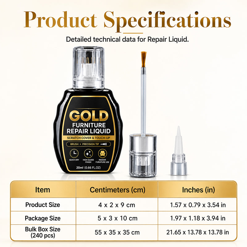 🥳2026 HOT SALE🥳💞50K+ SOLD!🪑✨ 50% OFF! Gold Furniture Repair Paint – Covers scratches & chips on golden surfaces. No need to replace – just brush & restore! 🎨🛡️