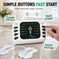 🥳2026 HOT SALE🥳💞50K+ SOLD!🖐️💚 50% OFF! Electric Pulse Massager – Simple buttons, clear display – easy to use. Compact design stores neatly – home recovery made effortless! 🌟💪
