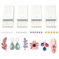 🥳2026 HOT SALE🥳💞50K+ SOLD!🔮✨ 50% OFF! Mini Clay Ball Maker Set – 4 precision sizes: 2‑5mm. Uniform clay balls for earrings, charms & nail art – no more hand‑rolling! 🎨🛠️
