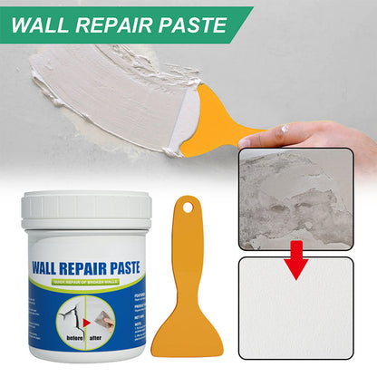 🥳2026 HOT SALE🥳💞50K+ SOLD!🏠🛠️ 50% OFF! Wall Crack Repair Paste – Seals cracks fast, waterproof & mould‑resistant. Smooth, paintable finish – no need to hire a pro! 🎨✨