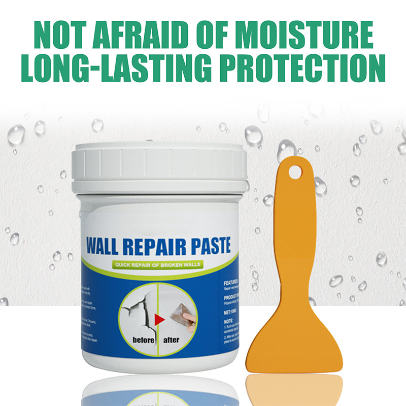 🥳2026 HOT SALE🥳💞50K+ SOLD!🏠🛠️ 50% OFF! Wall Crack Repair Paste – Seals cracks fast, waterproof & mould‑resistant. Smooth, paintable finish – no need to hire a pro! 🎨✨