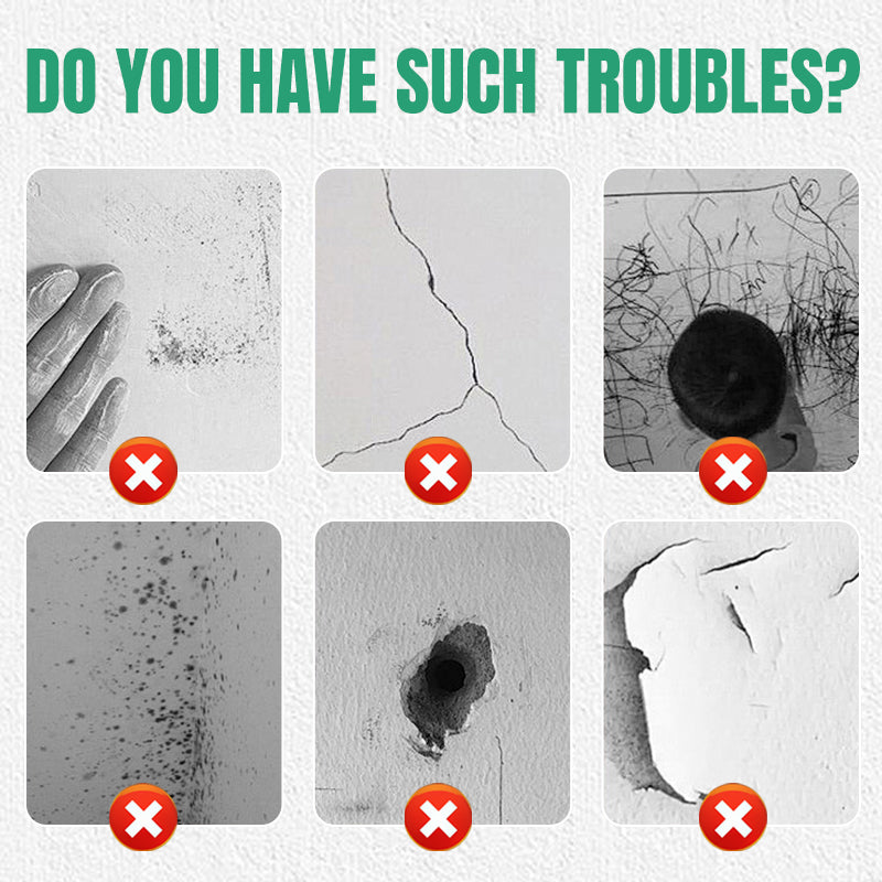 🥳2026 HOT SALE🥳💞50K+ SOLD!🏠🛠️ 50% OFF! Wall Crack Repair Paste – Seals cracks fast, waterproof & mould‑resistant. Smooth, paintable finish – no need to hire a pro! 🎨✨