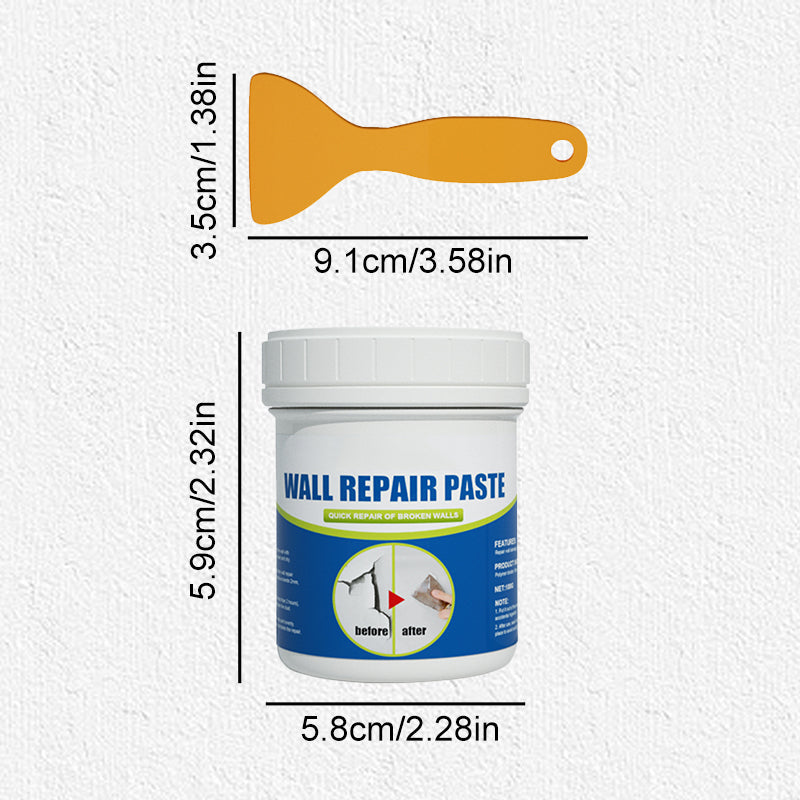 🥳2026 HOT SALE🥳💞50K+ SOLD!🏠🛠️ 50% OFF! Wall Crack Repair Paste – Seals cracks fast, waterproof & mould‑resistant. Smooth, paintable finish – no need to hire a pro! 🎨✨