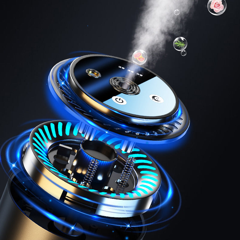 🥳2026 HOT SALE🥳💞50K+ SOLD!🌌✨ 50% OFF! Star Top Car Aroma Diffuser – Projects starry sky on your roof, multi‑colour ambient light & ultrasonic scent. Turn every drive into a magical experience! 🚗💫