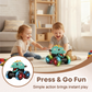 🥳2026 HOT SALE🥳💞50K+ SOLD!🦕💨 50% OFF! Press & Go Dinosaur Toy Car – Push down & watch it zoom! Colourful LED lights flash with every move. Sturdy ABS build – a roaring good time for little ones! 🎄✨