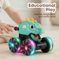 🥳2026 HOT SALE🥳💞50K+ SOLD!🦕💨 50% OFF! Press & Go Dinosaur Toy Car – Push down & watch it zoom! Colourful LED lights flash with every move. Sturdy ABS build – a roaring good time for little ones! 🎄✨