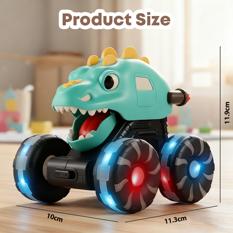 🥳2026 HOT SALE🥳💞50K+ SOLD!🦕💨 50% OFF! Press & Go Dinosaur Toy Car – Push down & watch it zoom! Colourful LED lights flash with every move. Sturdy ABS build – a roaring good time for little ones! 🎄✨