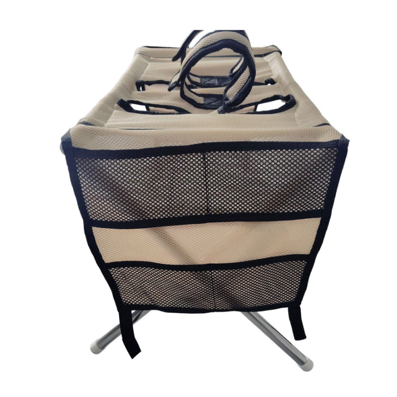 🥳2026 HOT SALE🥳💞50K+ SOLD!🛋️🐕 50% OFF! 2‑in‑1 Foldable Pet Grooming Bed – Groom standing up, no more bending! Stable & comfortable for nail trimming & drying. A back‑saver for seniors! 💪✨