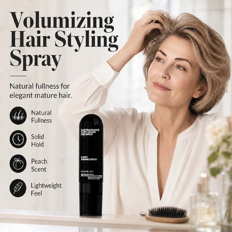 🥳2026 HOT SALE🥳💞50K+ SOLD!🍑✨ 50% OFF! Volumizing Hair Mist – Natural lift for fine, flat hair. Lightweight hold, no sticky residue – fresh peach scent all day! 💨💖