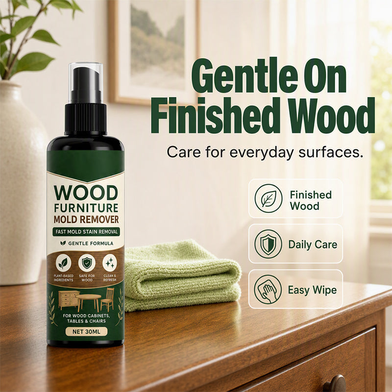 🥳2026 HOT SALE🥳💞50K+ SOLD!🪑🧴 50% OFF! Multi‑Surface Mold Remover Spray – Bleach‑free, gentle on wood furniture. Lifts mold stains fast – no harsh chemicals, no damage! 🛡️