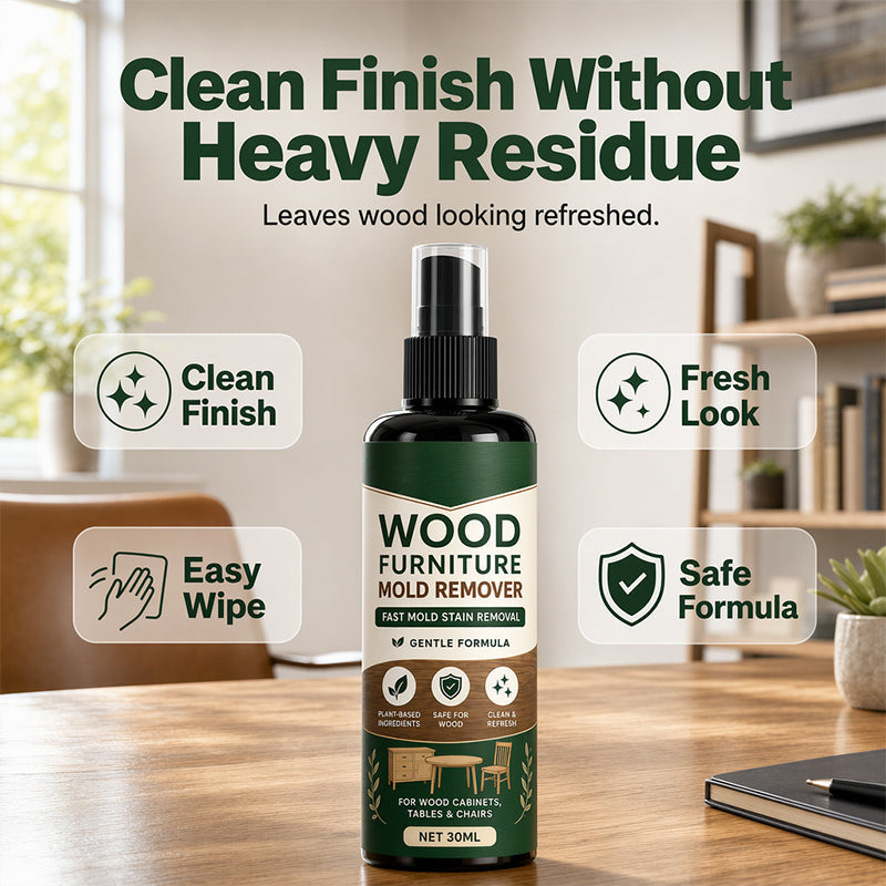 🥳2026 HOT SALE🥳💞50K+ SOLD!🪑🧴 50% OFF! Multi‑Surface Mold Remover Spray – Bleach‑free, gentle on wood furniture. Lifts mold stains fast – no harsh chemicals, no damage! 🛡️