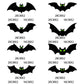 🥳2026 HOT SALE🥳💞50K+ SOLD! 🧛‍♀️🖤 50% OFF! Halloween Bat Wall Stickers – No adhesive needed, peel & stick. Remove without residue – perfect for doors, windows & walls! 🪟✅