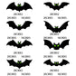 🥳2026 HOT SALE🥳💞50K+ SOLD! 🧛‍♀️🖤 50% OFF! Halloween Bat Wall Stickers – No adhesive needed, peel & stick. Remove without residue – perfect for doors, windows & walls! 🪟✅