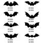 🥳2026 HOT SALE🥳💞50K+ SOLD! 🧛‍♀️🖤 50% OFF! Halloween Bat Wall Stickers – No adhesive needed, peel & stick. Remove without residue – perfect for doors, windows & walls! 🪟✅