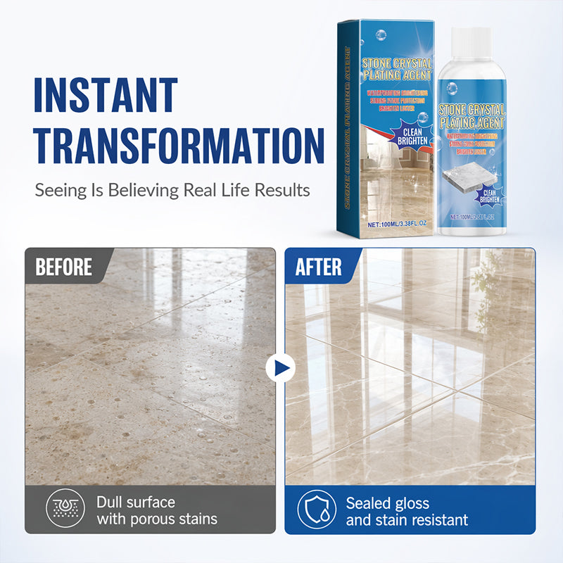 🥳2026 HOT SALE🥳💞50K+ SOLD! ✨ 50% OFF! Marble Cleaning & Polishing Agent – Gently cleans, restores natural shine & protects sealed stone. Perfect for countertops, floors & bathrooms! 🏠💎