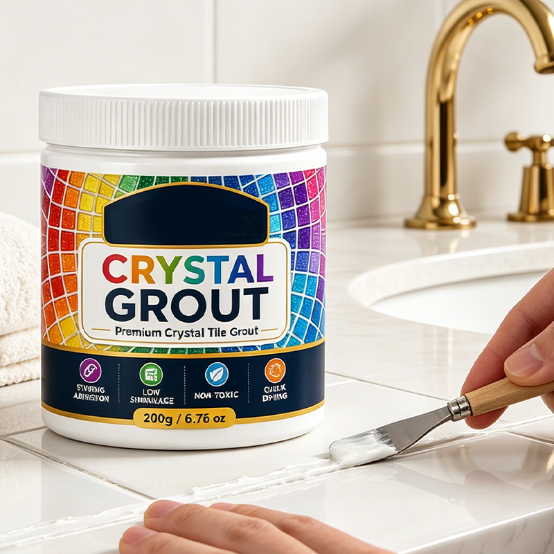 🥳2026 HOT SALE🥳💞50K+ SOLD!🛁💧 50% OFF! Mould‑Proof Tile Grout – Waterproof, stain‑resistant & crack‑proof. Perfect for bathrooms & kitchens – stays white & clean for years! 🌟💪