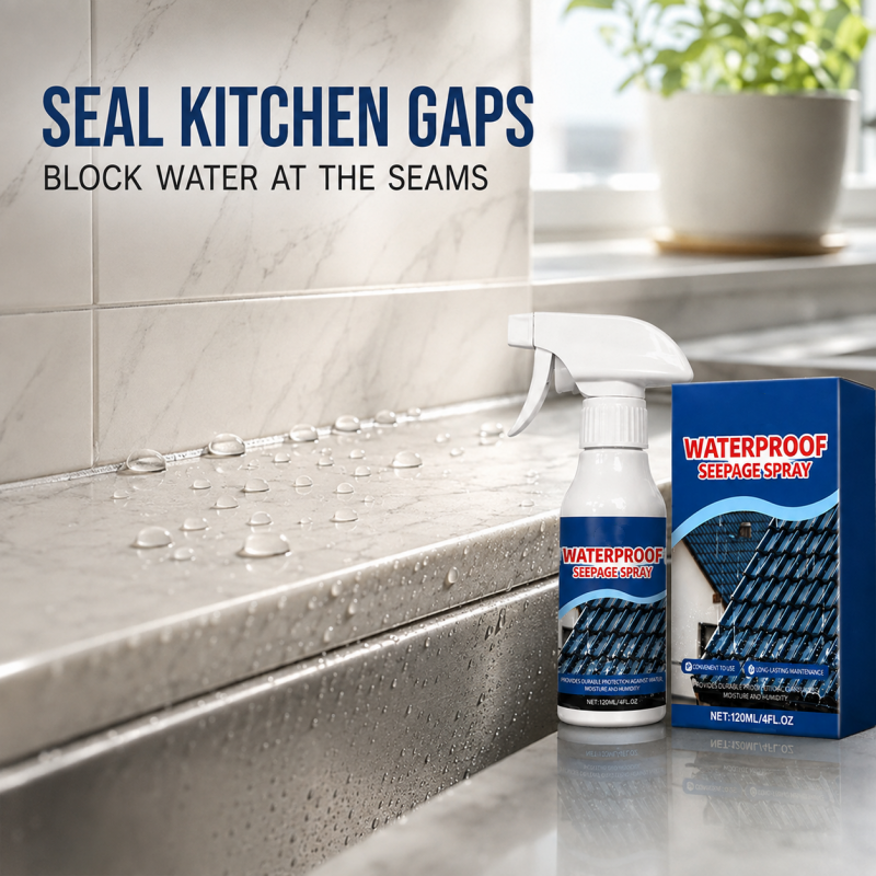 🥳2026 HOT SALE🥳💞50K+ SOLD!🚰✨ 50% OFF! Waterproof Seepage Spray – Seals sink gaps, bathroom tiles & concrete cracks. Stops water & mould – no more damp smells! 🛡️🧼