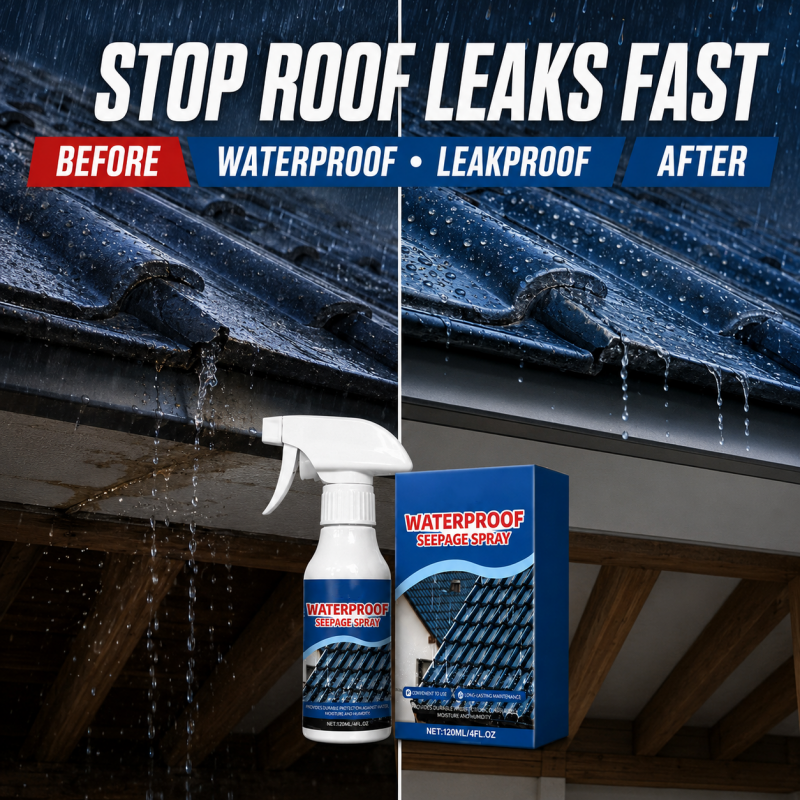 🥳2026 HOT SALE🥳💞50K+ SOLD!🚰✨ 50% OFF! Waterproof Seepage Spray – Seals sink gaps, bathroom tiles & concrete cracks. Stops water & mould – no more damp smells! 🛡️🧼