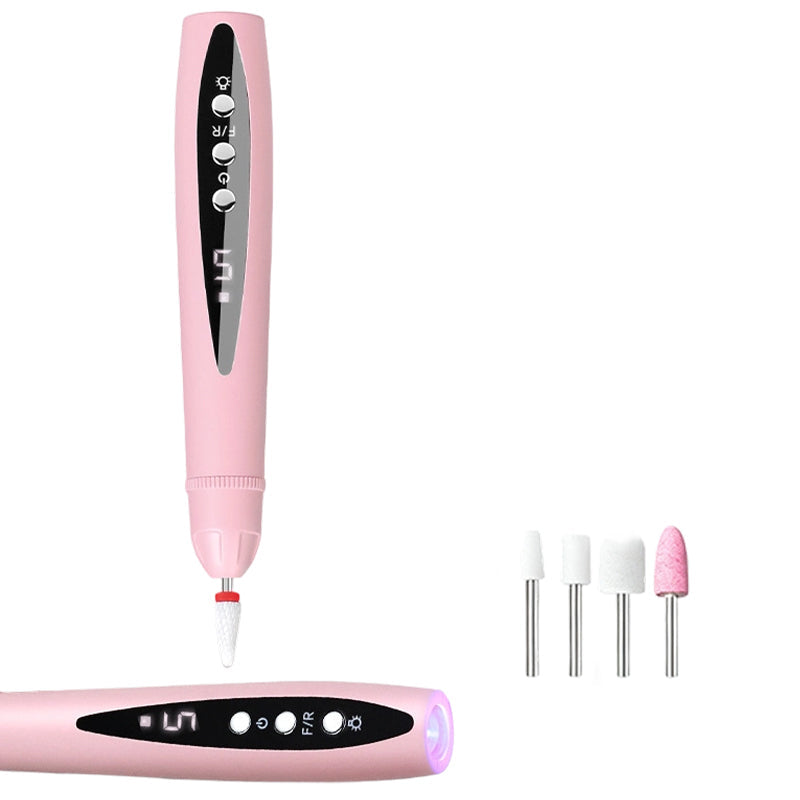 🥳2026 HOT SALE🥳💞50K+ SOLD! 💅✨ 50% OFF! 2-in-1 Electric Nail Drill with UV Gel Light – Professional manicure & pedicure kit. High‑torque motor tackles thick nails, UV light cures gel – salon results at home! 🔧💪