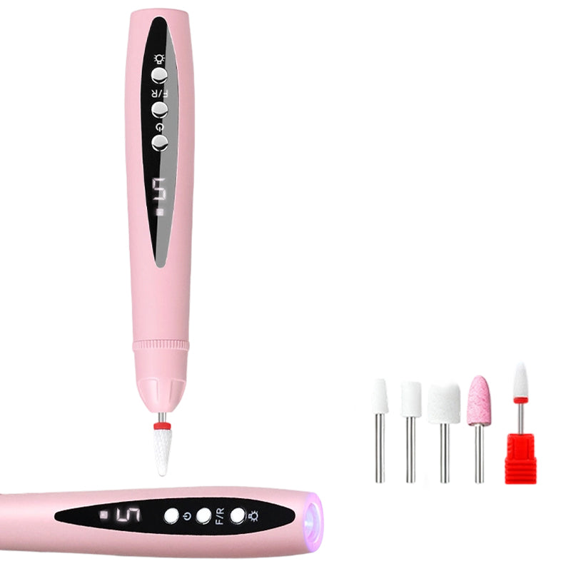 🥳2026 HOT SALE🥳💞50K+ SOLD! 💅✨ 50% OFF! 2-in-1 Electric Nail Drill with UV Gel Light – Professional manicure & pedicure kit. High‑torque motor tackles thick nails, UV light cures gel – salon results at home! 🔧💪