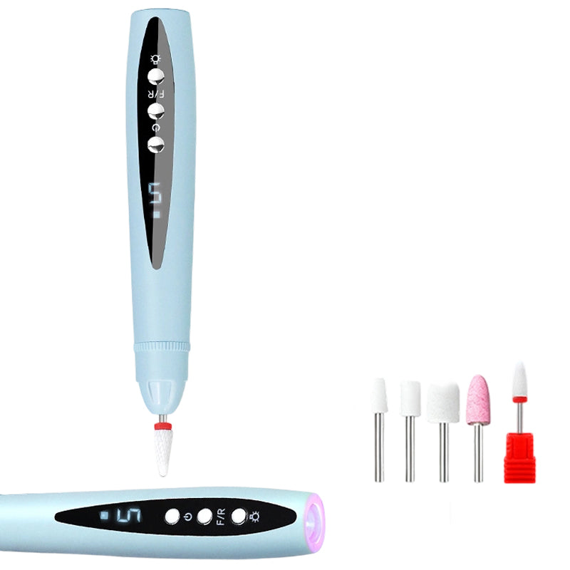 🥳2026 HOT SALE🥳💞50K+ SOLD! 💅✨ 50% OFF! 2-in-1 Electric Nail Drill with UV Gel Light – Professional manicure & pedicure kit. High‑torque motor tackles thick nails, UV light cures gel – salon results at home! 🔧💪