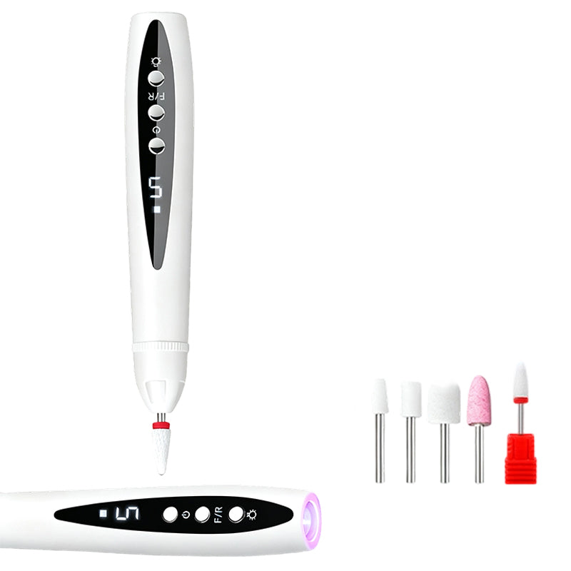 🥳2026 HOT SALE🥳💞50K+ SOLD! 💅✨ 50% OFF! 2-in-1 Electric Nail Drill with UV Gel Light – Professional manicure & pedicure kit. High‑torque motor tackles thick nails, UV light cures gel – salon results at home! 🔧💪