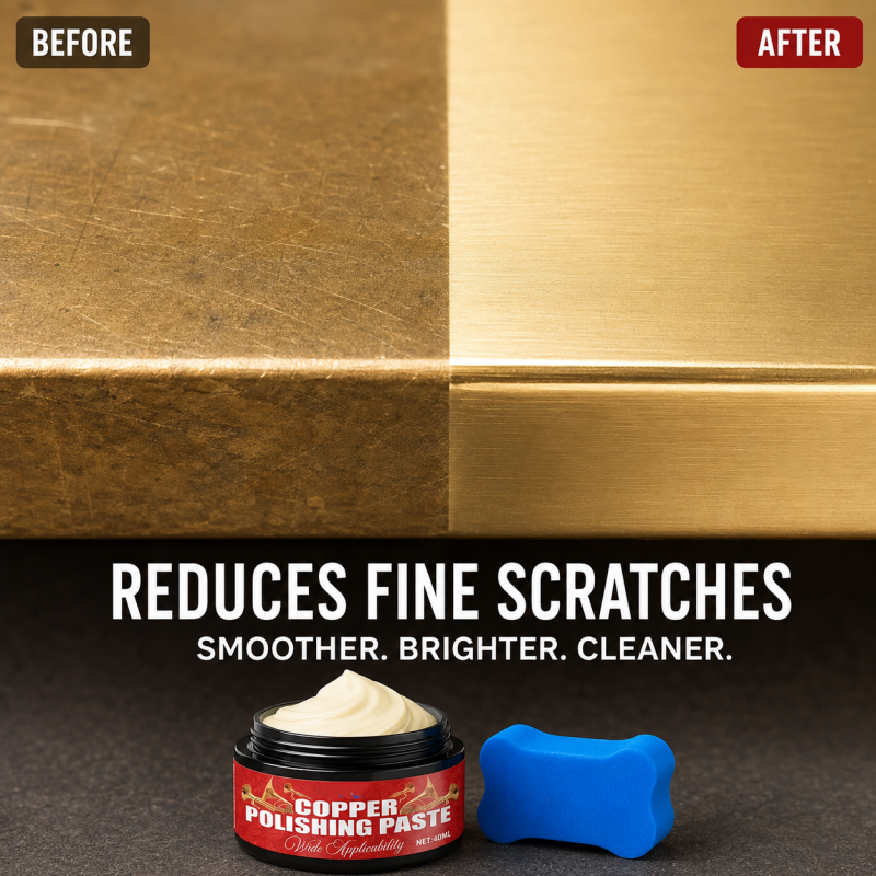 🥳2026 HOT SALE🥳💞50K+ SOLD!🧽✨ 50% OFF! Copper Brass Polish Paste – Restores tarnished brass & copper to brilliant shine. Removes oxidation & fine scratches – perfect for antiques & instruments! 🎺🛡️