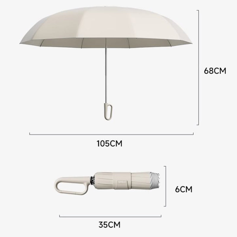 🥳2026 HOT SALE🥳💞50K+ SOLD!☂️🌙 50% OFF! Reflective Safety Strip Umbrella – High‑visibility reflective edge keeps you seen in rain & dark. Reverse fold – wet surface stays inside! 🛡️✨