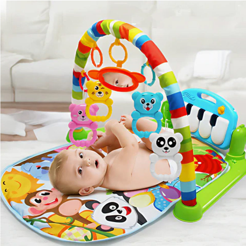 🥳2026 HOT SALE🥳💞50K+ SOLD!🎶✨ 50% OFF! Creative Baby Musical Play Mat – Interactive keys & flashing lights stimulate sensory development. Soft, safe & non‑toxic – perfect for little explorers! 👶💛