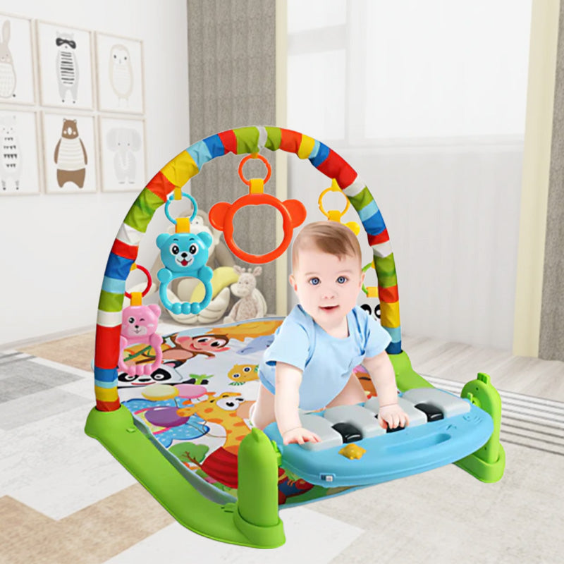 🥳2026 HOT SALE🥳💞50K+ SOLD!🎶✨ 50% OFF! Creative Baby Musical Play Mat – Interactive keys & flashing lights stimulate sensory development. Soft, safe & non‑toxic – perfect for little explorers! 👶💛