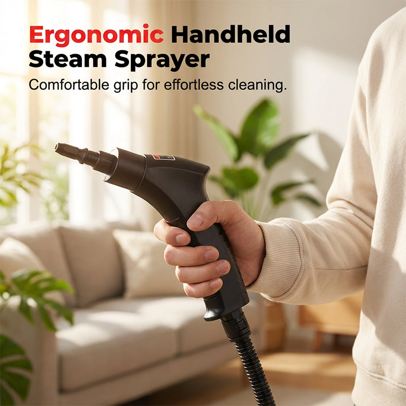 🥳2026 HOT SALE🥳💞50K+ SOLD! 💨🧼 50% OFF! High-Pressure Steam Cleaner – turbo steam, adjustable intensity & 1200ml tank. Chemical-free deep cleaning for every surface! 🏠✅