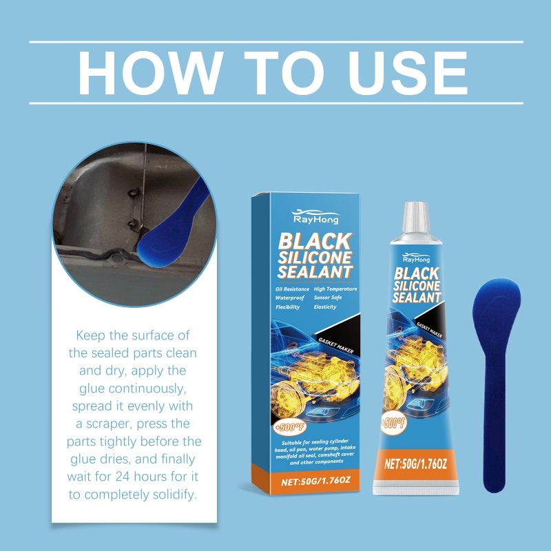 🥳2026 HOT SALE🥳💞50K+ SOLD!🔥🛢️ 50% OFF! Waterproof Engine Sealant – Resists extreme temps, oil & moisture. Cures clean with no sticky residue – a reliable fix for car & machinery! 🌟💪