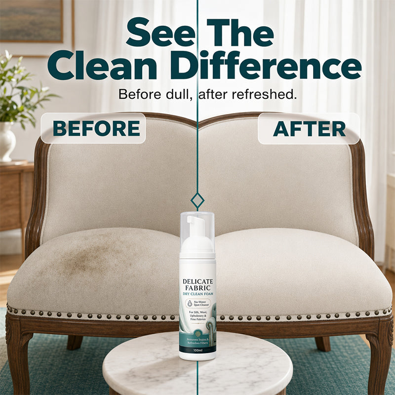 Waterless Fabric Dry Cleaning Foam