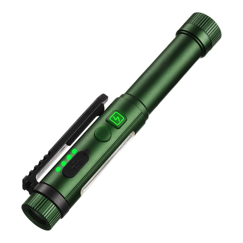 🥳2026 HOT SALE🥳💞50K+ SOLD!🔋🧰 50% OFF! Portable LED Work Torch – Type‑C rechargeable or AA battery, 600LM. Drop‑proof aluminium, IP55 – a must‑have for every toolbox! 🌈✅