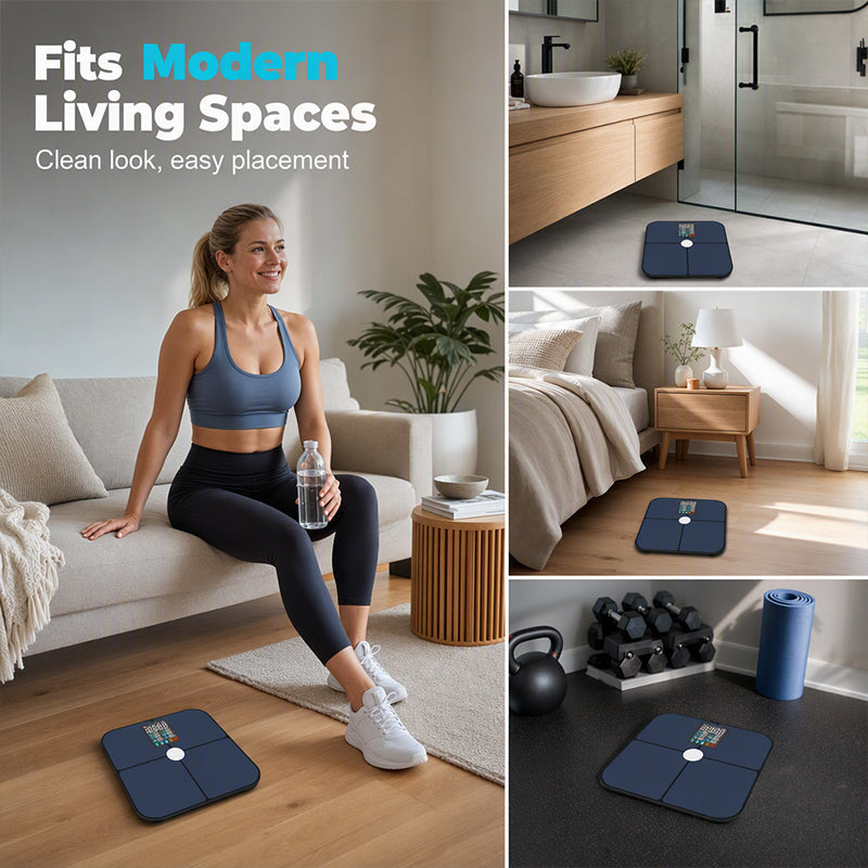 🥳2026 HOT SALE🥳💞50K+ SOLD! 📢📢 50% OFF! Precision Body Fat Scale – vivid VA screen, heart rate tracking, high-precision weight & body fat readings. Simple daily check-ins for better wellness habits! 🏠💪