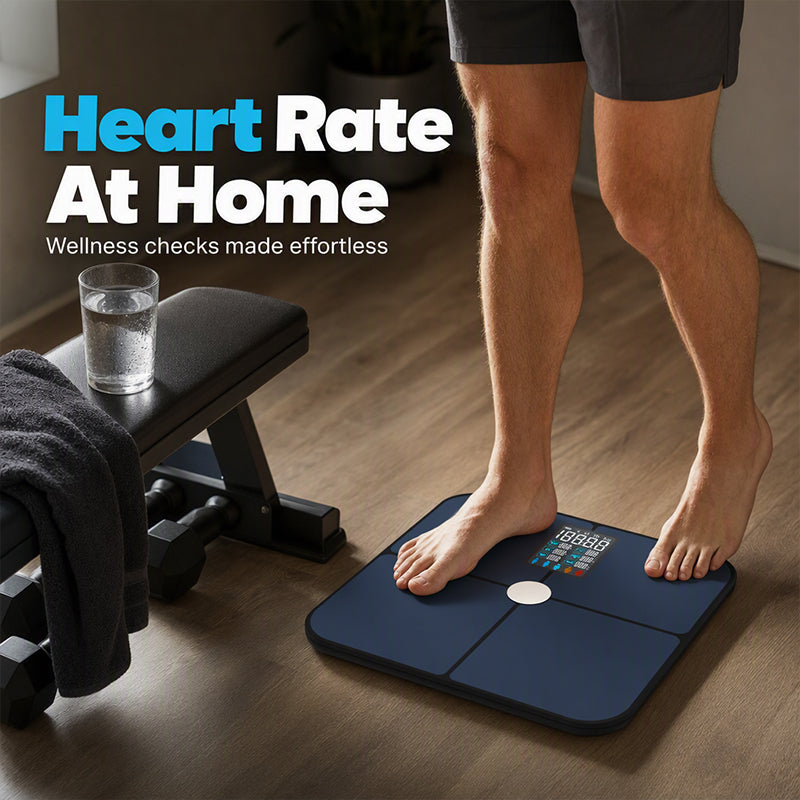 🥳2026 HOT SALE🥳💞50K+ SOLD! 📢📢 50% OFF! Precision Body Fat Scale – vivid VA screen, heart rate tracking, high-precision weight & body fat readings. Simple daily check-ins for better wellness habits! 🏠💪