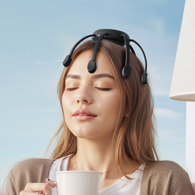 🥳2026 HOT SALE🥳💞50K+ SOLD!🧘✨ 50% OFF! Intelligent Octopus Head Massager – 8 independent heads, 360° scalp massage. Relax tense nerves & promote better sleep – just 15 mins a day! 🛡️💤