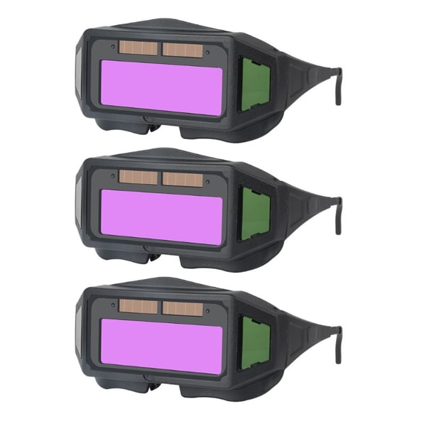 🥳2026 HOT SALE🥳💞50K+ SOLD! 🔥👓 50% OFF! Solar Auto-Darkening Welding Goggles – 1/25,000s auto dimming, solar powered, PC anti-glare lenses & adjustable rubber temples. Safe, clear welding! 🛡️💪