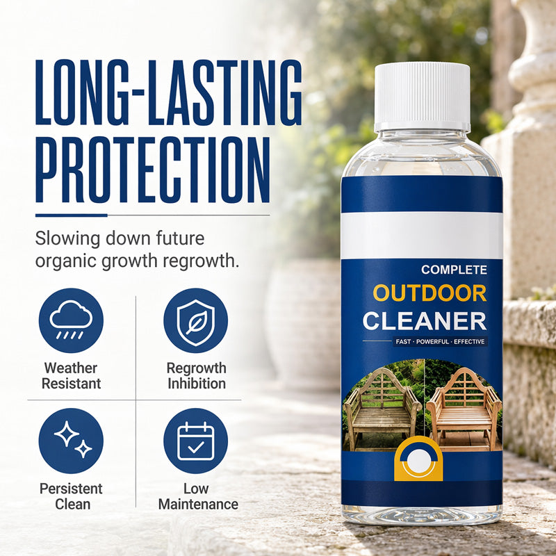 🥳2026 HOT SALE🥳💞50K+ SOLD!🪨💦 50% OFF! Stone & Patio Cleaner – Deep penetrating formula lifts embedded grime & moss. Long‑lasting barrier – keeps surfaces cleaner for months! 🌟💪