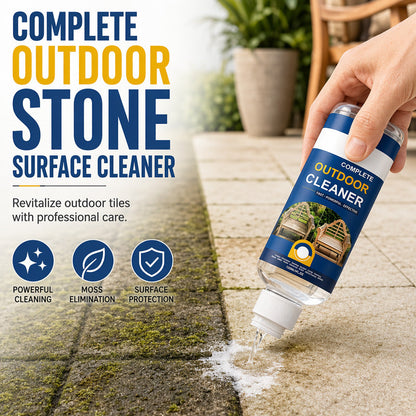 🥳2026 HOT SALE🥳💞50K+ SOLD!🪨💦 50% OFF! Stone & Patio Cleaner – Deep penetrating formula lifts embedded grime & moss. Long‑lasting barrier – keeps surfaces cleaner for months! 🌟💪