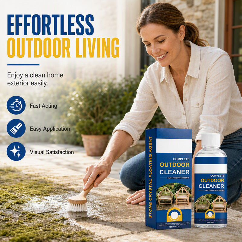 🥳2026 HOT SALE🥳💞50K+ SOLD!🪨💦 50% OFF! Stone & Patio Cleaner – Deep penetrating formula lifts embedded grime & moss. Long‑lasting barrier – keeps surfaces cleaner for months! 🌟💪