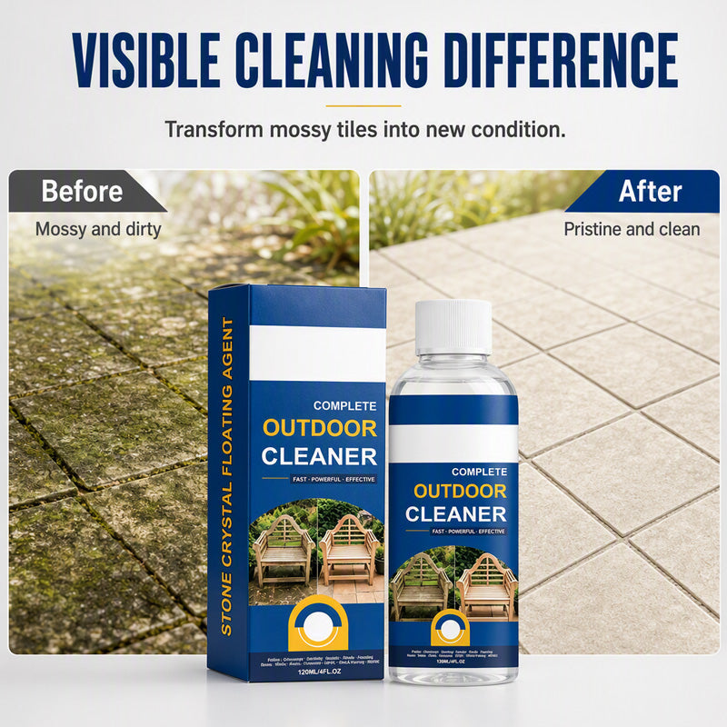 🥳2026 HOT SALE🥳💞50K+ SOLD!🪨💦 50% OFF! Stone & Patio Cleaner – Deep penetrating formula lifts embedded grime & moss. Long‑lasting barrier – keeps surfaces cleaner for months! 🌟💪