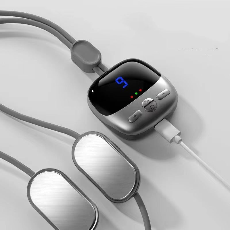 🥳2026 HOT SALE🥳💞50K+ SOLD! 🧘‍♀️💆 50% OFF! Pendant Neck Massager – wearable design, 3 heat levels & 9 intensities melt away stiffness. No more painkillers – gentle electrical pulses relax deep neck muscles naturally! 🔥💚